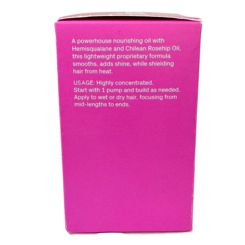 Isima Delicia Reparative Hair Oil 1.7 fl oz Hemisqualane Chilean Rosehip Oil NEW